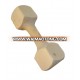 Wood Dog Dumbbell Toy for Pet